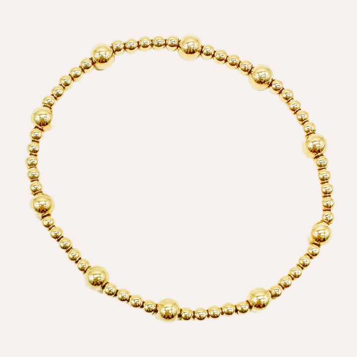 gold filled beaded bracelets wholesale permanent jewelry supplies