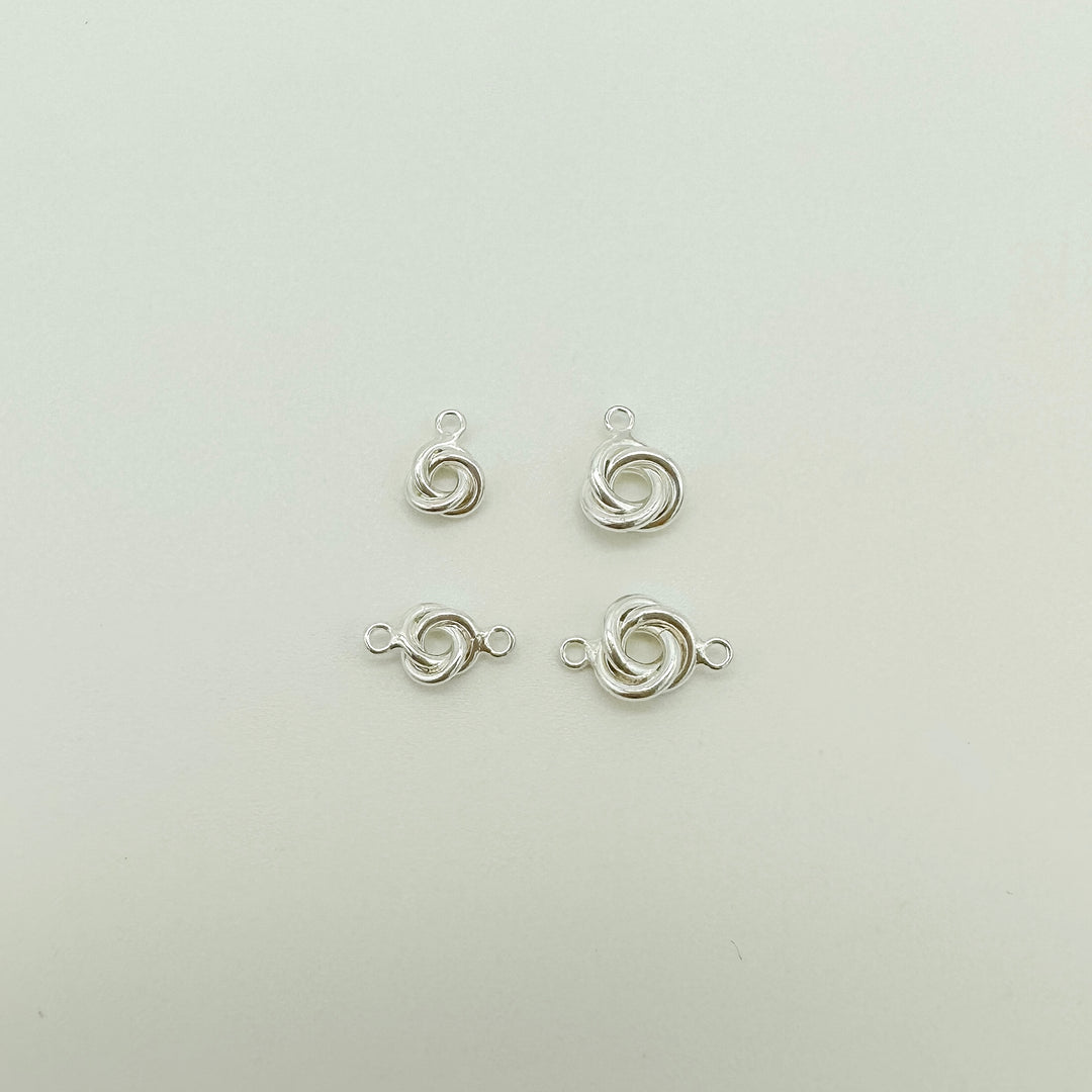 gold filled knot charm / gold filled permanent jewelry supplies / permanent jewelry suppliers