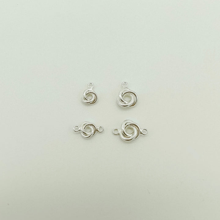 gold filled knot charm / gold filled permanent jewelry supplies / permanent jewelry suppliers