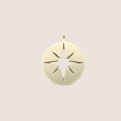 sterling silver charm compass traveler silver jewelry