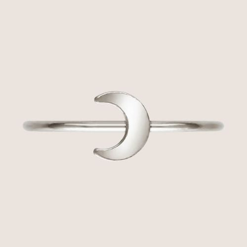 Crescent Moon Ring – Tesserae Supply