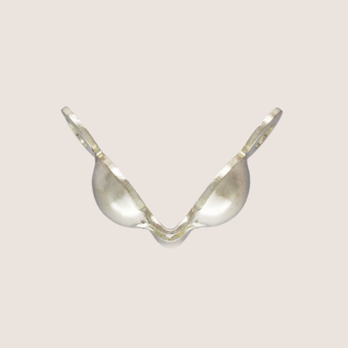 clamshell bead tip, bead covers, jewelry, jewelry making, sterling silver