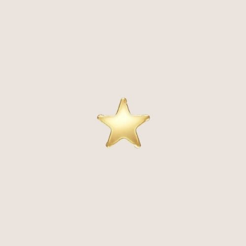 star studs, 14k gold-filled studs, star earrings, customizable studs