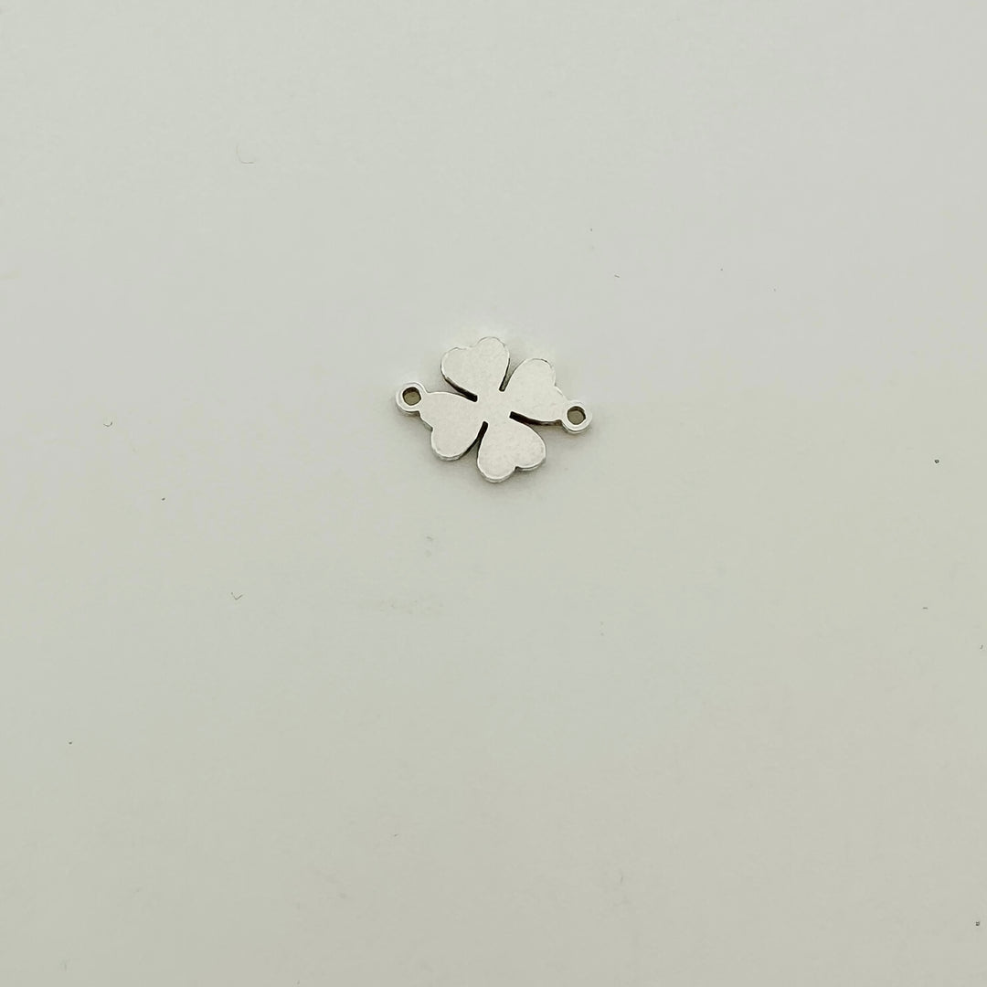 clover connector, gold filled clover charm, gold filled clover connector, st. patrick's day charm, gold filled charms, permanent jewelry connectors