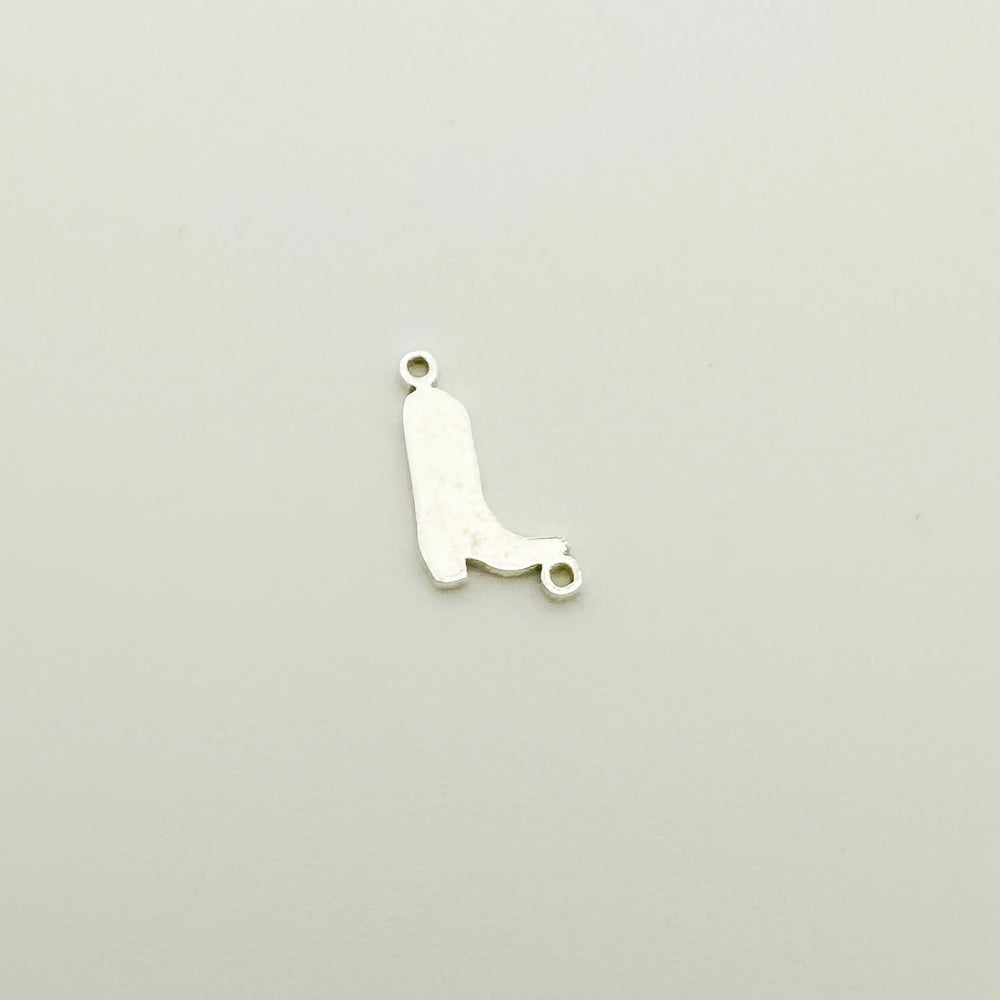 gold filled cowboy boot, cowboy boot connector, permanent jewelry connector, gold filled connector, gold filled charm, wholesale charms, nashville connector, southern connectors, essbe jewelry supply