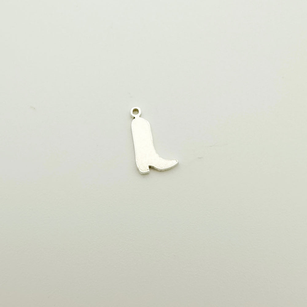 gold filled cowboy boot, cowboy boot connector, permanent jewelry connector, gold filled connector, gold filled charm, wholesale charms, nashville connector, southern connectors, essbe jewelry supply