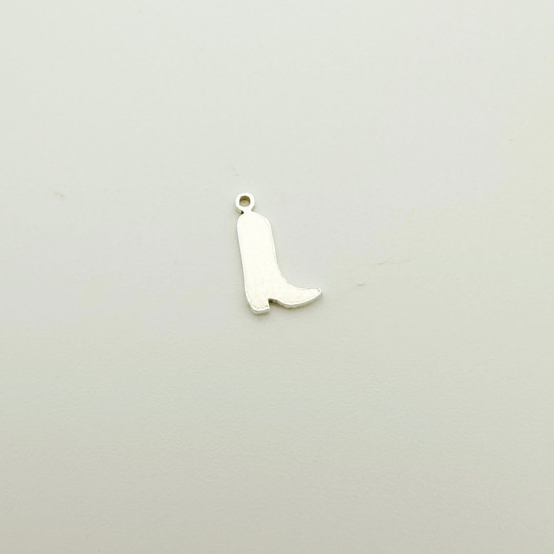 gold filled cowboy boot, cowboy boot connector, permanent jewelry connector, gold filled connector, gold filled charm, wholesale charms, nashville connector, southern connectors, essbe jewelry supply