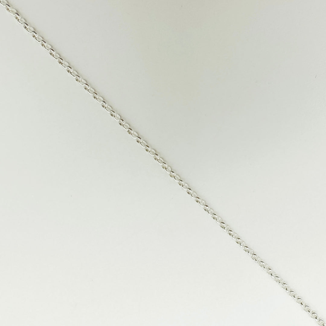 dainty rolo chain, sterling silver rolo chain, dainty chain, permanent jewelry supplies, wholesale chain, wholesale sterling silver chain