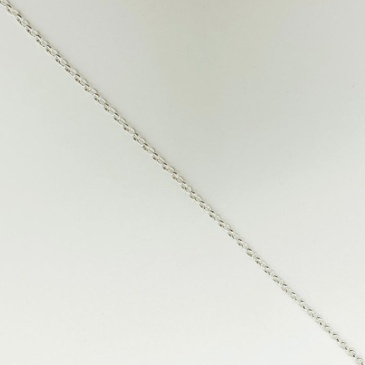 dainty rolo chain, sterling silver rolo chain, dainty chain, permanent jewelry supplies, wholesale chain, wholesale sterling silver chain