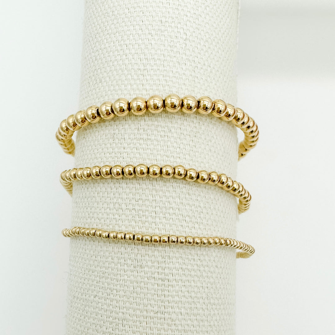 gold filled beaded bracelets wholesale permanent jewelry supplies